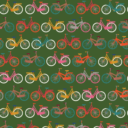 Hello Velo (Dashwood Studio) - Bicycles Green
