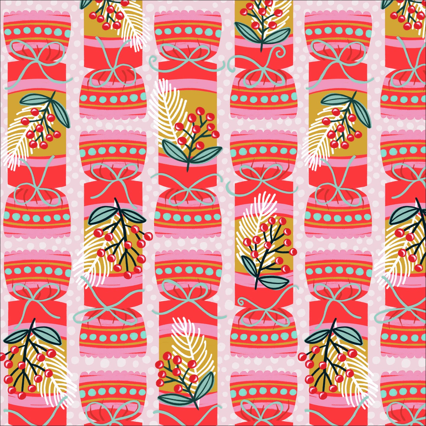 Winter Wonderland Winter Crackers Fat Quarter (Cloud9)