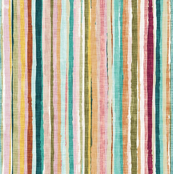 New Earth (Clothworks) - Stripe Multi