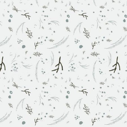 Canyon Springs Understory Misty Blue Fat Quarter (Cotton + Steel)