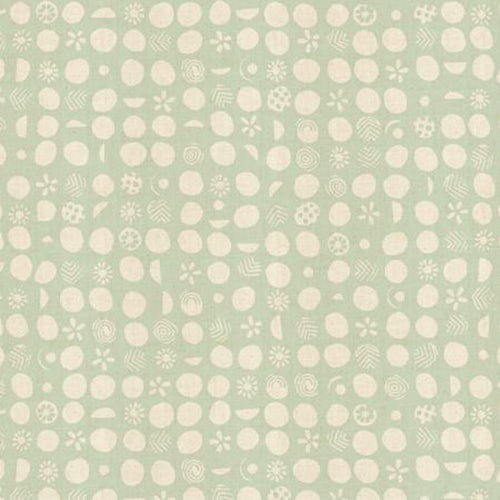 Tidepool Germination Teal Fat Quarter (Cotton + Steel)