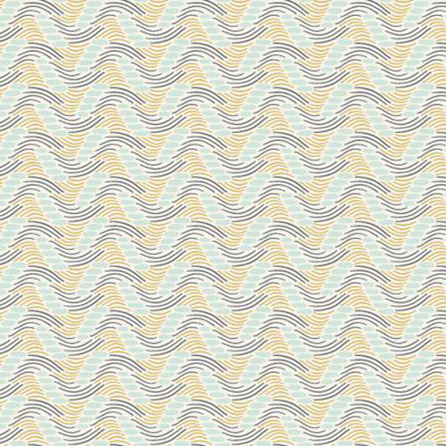 Tidepool (Cotton & Steel) - Windswept Golden Fields Fabric