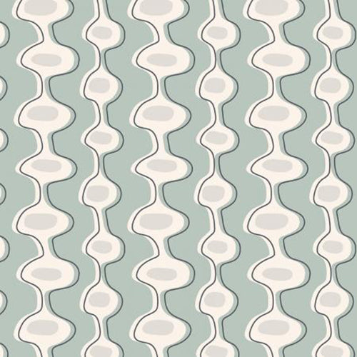 Tidepool (Cotton & Steel) - I Lava You Mint Fabric