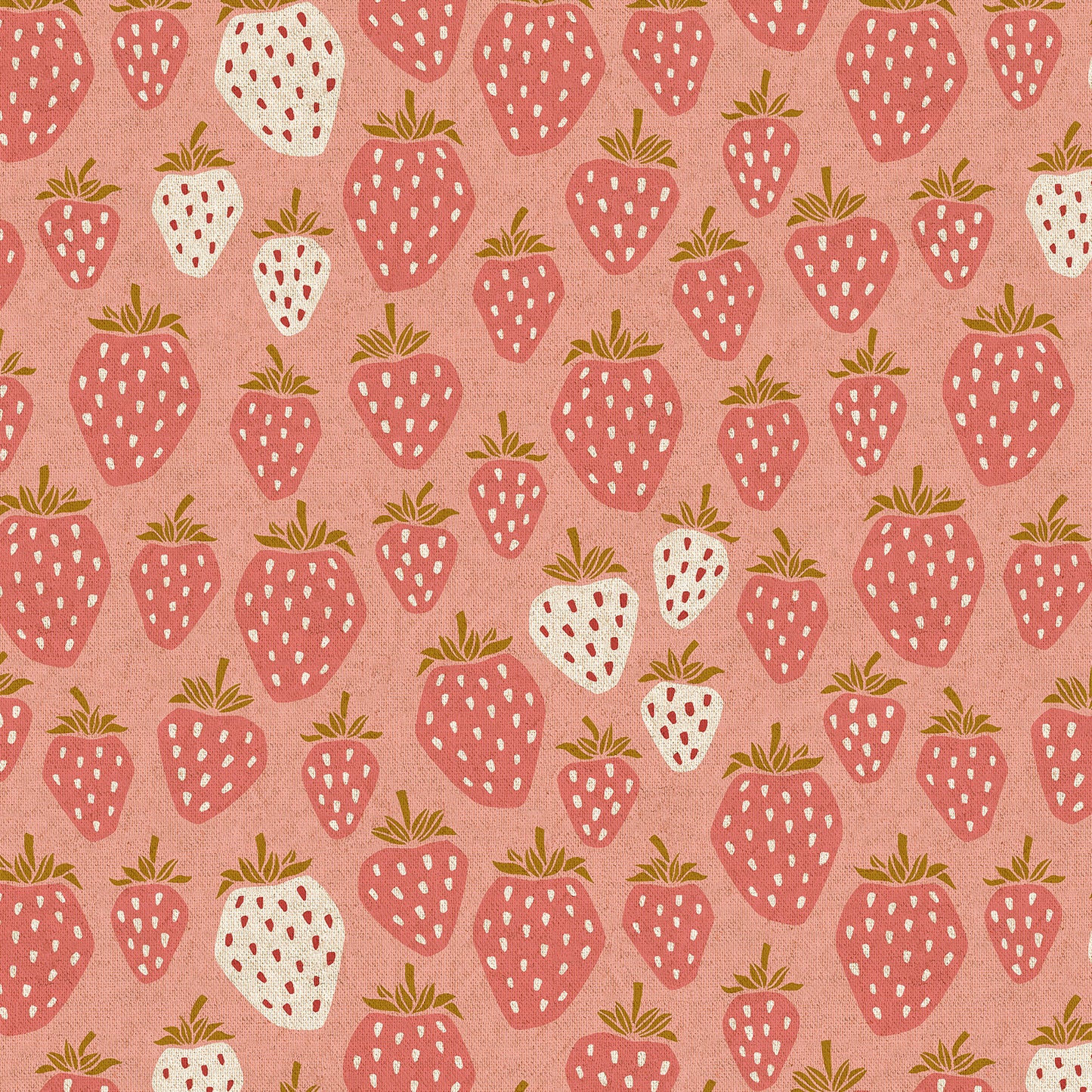 Under the Apple Tree II (Cotton+Steel) - Queen Berries Flushed