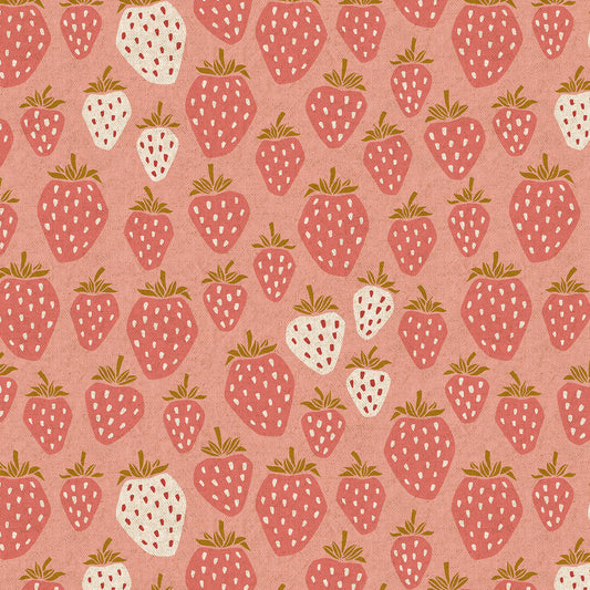 Under the Apple Tree II (Cotton+Steel) - Queen Berries Flushed