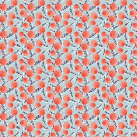 Glory Betty Jean Ruby Red Fat Quarter (Cotton & Steel)