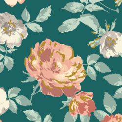 Summer Rose (RJR Fabrics) - Lorraine Forest