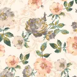 Summer Rose Marietta Peachy Fat Quarter (RJR Fabrics)