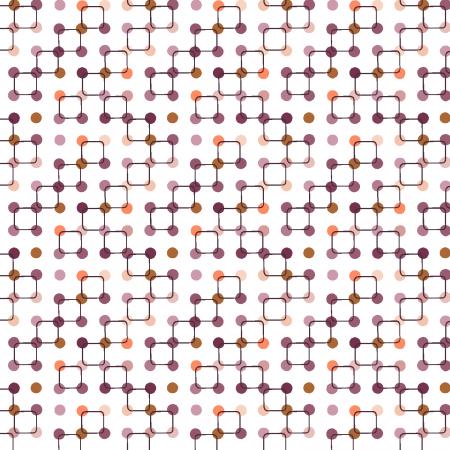 The Sun Will Rise (Cotton + Steel) - Connect the Dots Violet