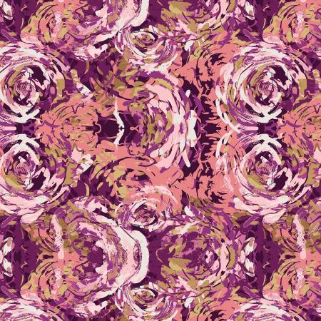 I Must Have Flowers Daybreak French Rose Fat Quarter (RJR Fabrics)