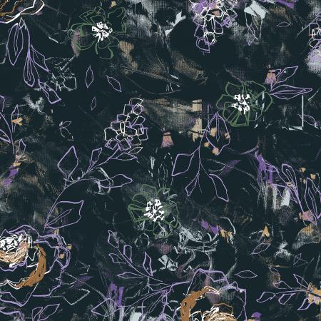 I Must Have Flowers Where Flowers Bloom Mineral Fat Quarter (RJR Fabrics)