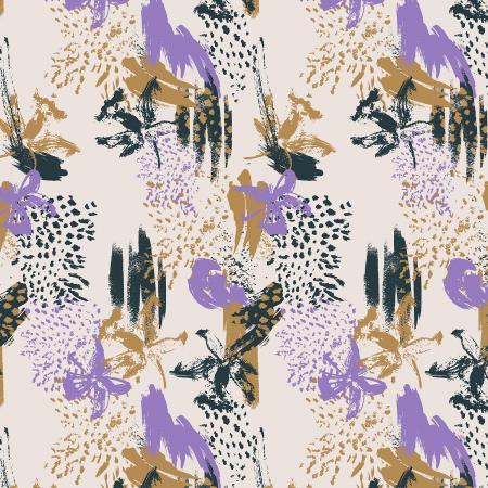 I Must Have Flowers To The Flowers Leaf Fat Quarter (RJR Fabrics)