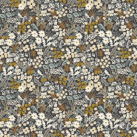 Bon Voyage Meadow Grey Fat Quarter (Cotton+Steel)
