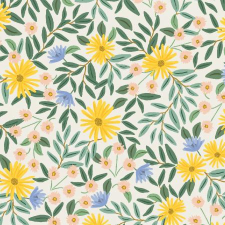 Bramble Canvas - Rifle Paper Co. (Cotton+Steel) - Daisy Fields Cream