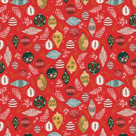 Merry Memories (RJR Fabrics) - Deck the Trees Poinsettia