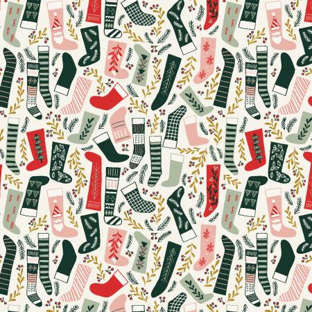 Merry Memories (RJR Fabrics) - Pleasant Surprises Red Pink