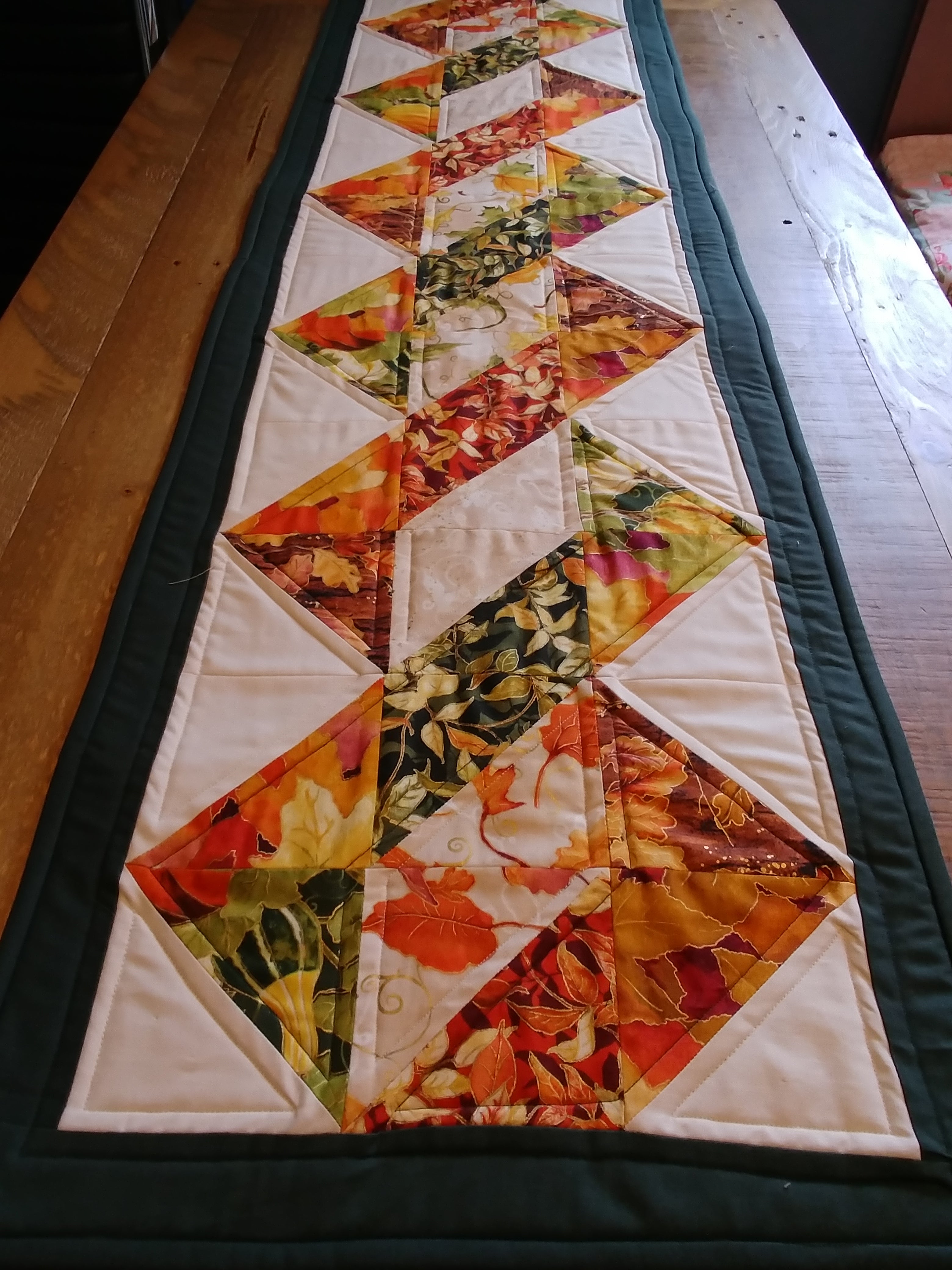 Rambling Rose Quilt - Wall Hanging or outlet Table Topper