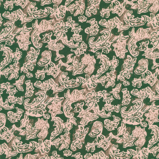Sanctuary Chintz Wallpaper Fat Quarter (Cloud 9)