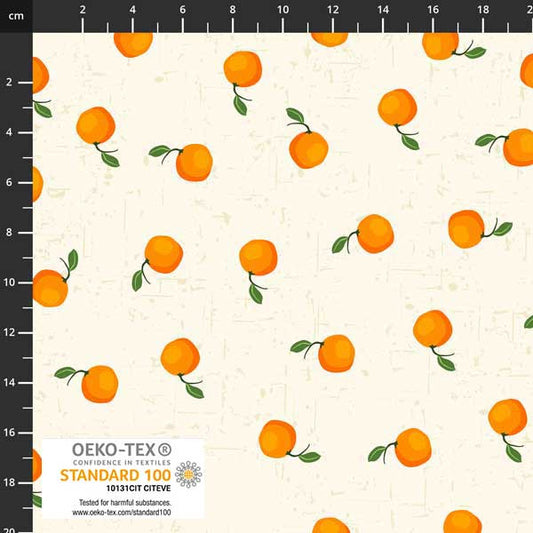 Citronella Bloom (Stof) - 4502-159 Oranges