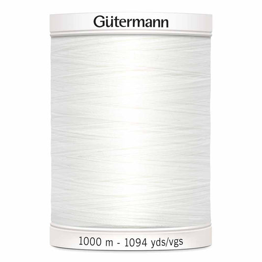 Gütermann MCT Sew-all Thread 1000m - Nu White