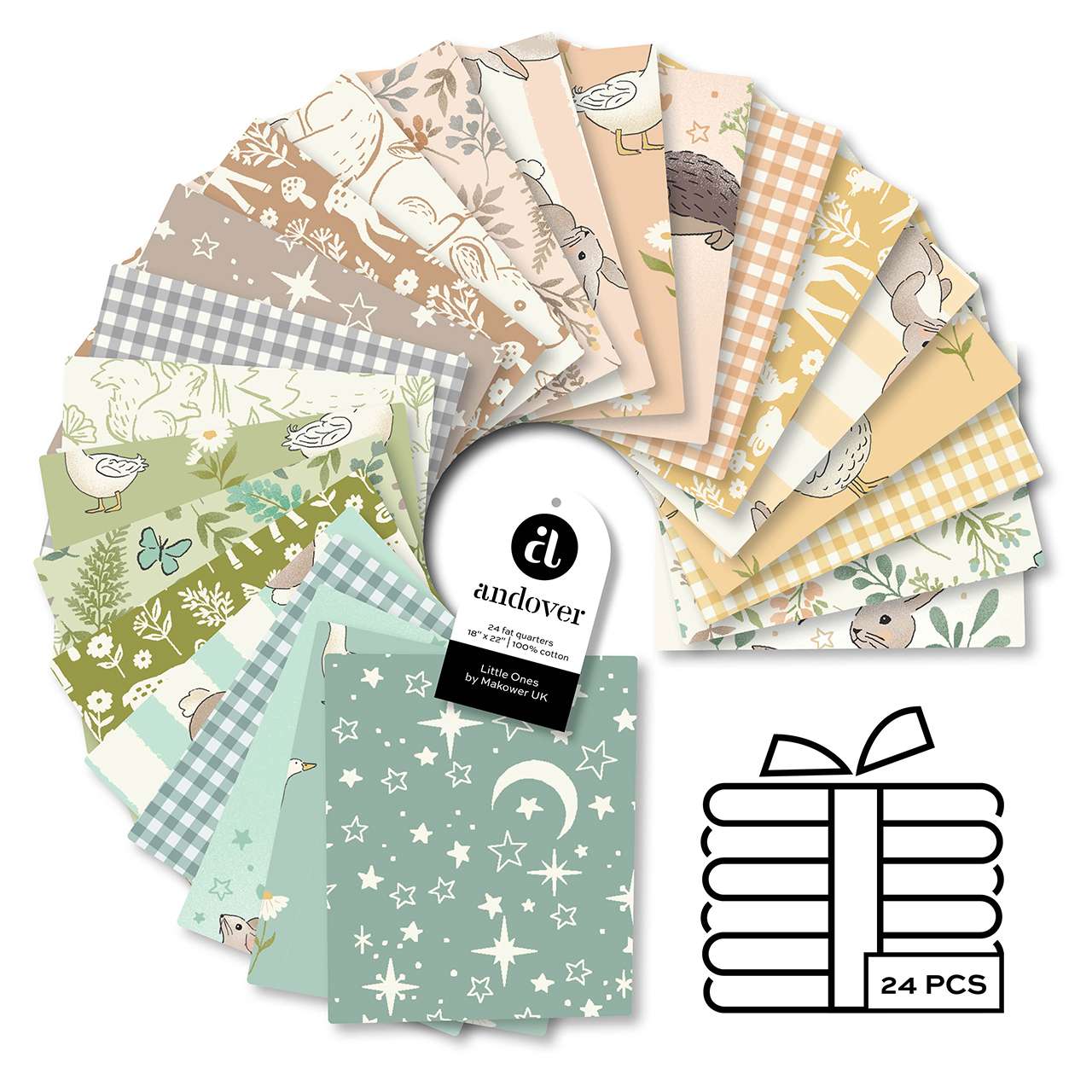 Little Ones (Makower UK) - Fat Quarter Bundle