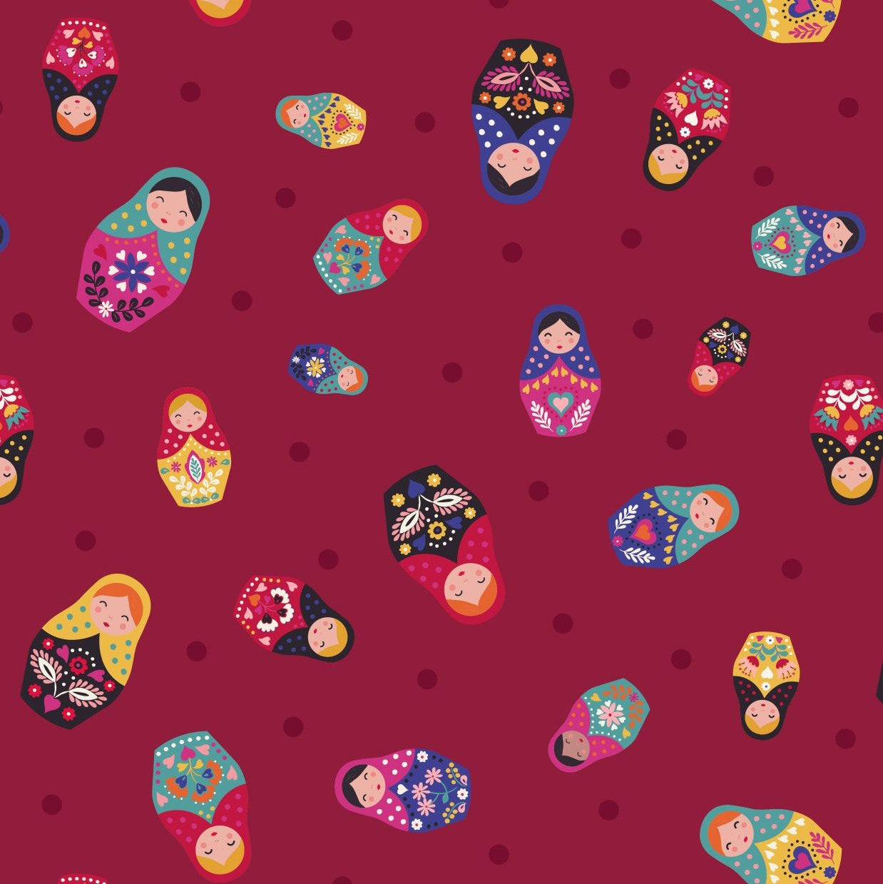 Little Matryoshka (Lewis & Irene) - Fat Quarter Bundle