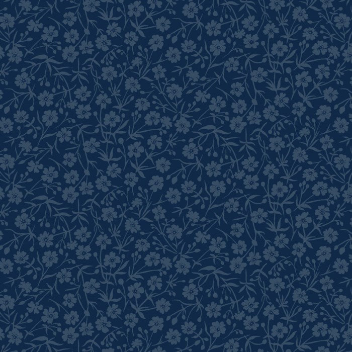 August Meadow (Liberty Fabrics) - Midnight