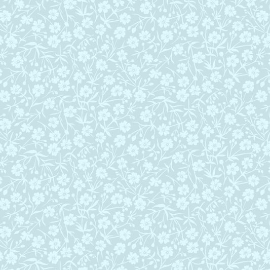 August Meadow (Liberty Fabrics) - Sea Spray
