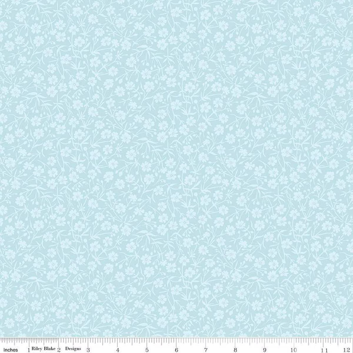 August Meadow Sea Spray Fat Quarter (Liberty Fabrics)