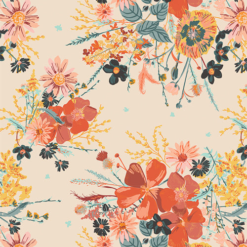 Listen To Your Heart Flannel (Art Gallery Fabrics) - Painted Prairie