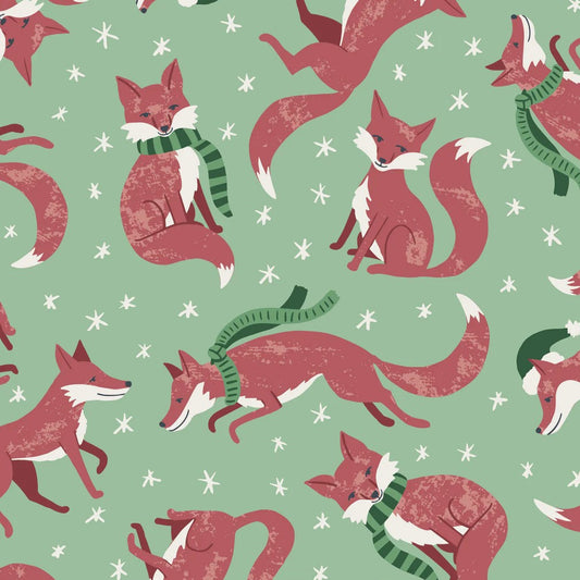 Wintry (Phoebe Fabrics) - Fox Frolic