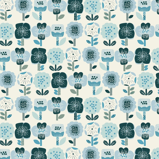 North Wind (Thread & Ink) - Winter Blooms