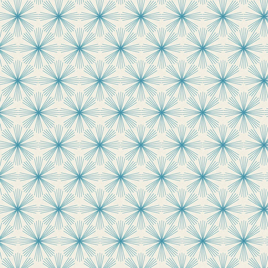 North Wind (Thread & Ink) - Snowflakes Ecru