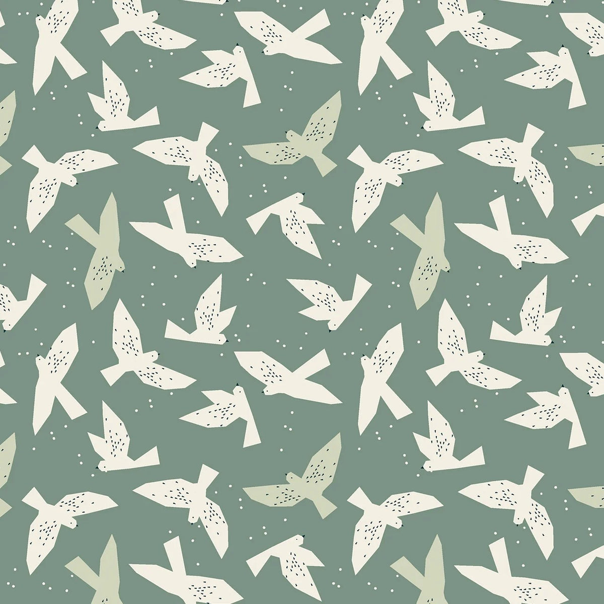 North Wind Arctic Flight Fat Quarter (Thread & Ink)