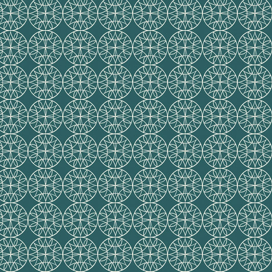 North Wind (Thread & Ink) - Snow Crystals