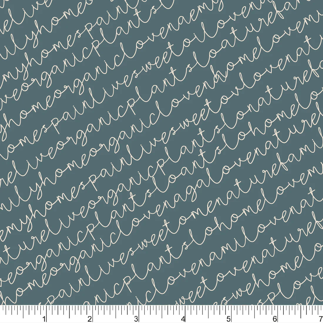 Organic (Phoebe Fabrics) - Letters