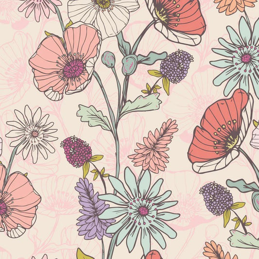 My Garden (Phoebe Fabrics) - Flourish