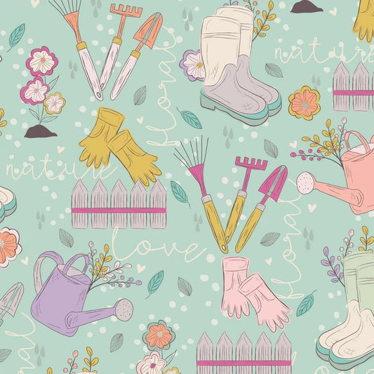 My Garden (Phoebe Fabrics) - Garden
