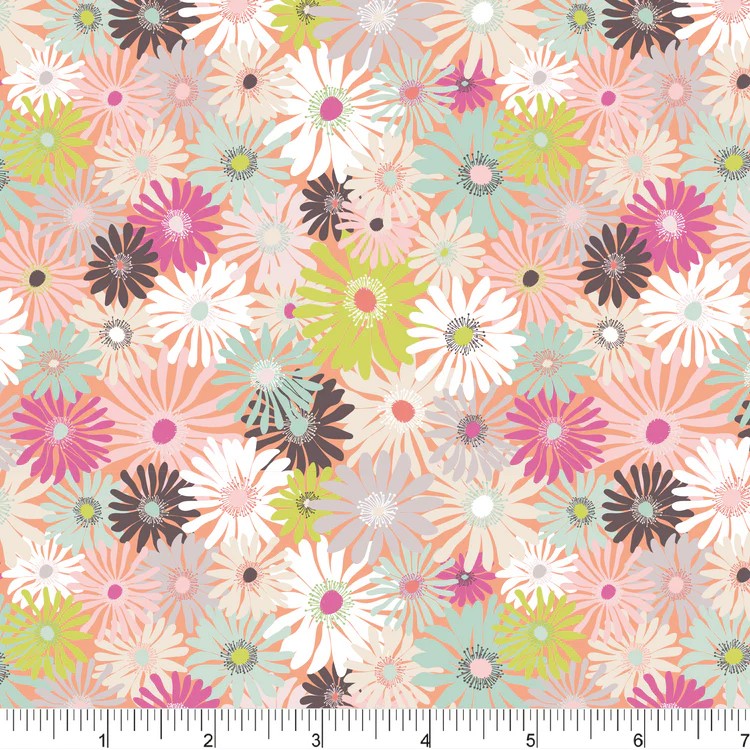 My Garden Florian Fat Quarter (Phoebe Fabrics)