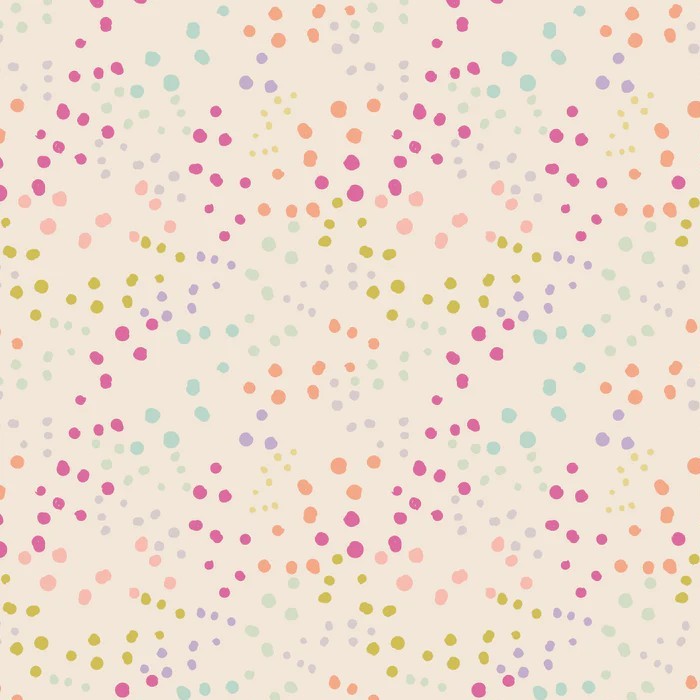 My Garden Dots Fat Quarter (Phoebe Fabrics)