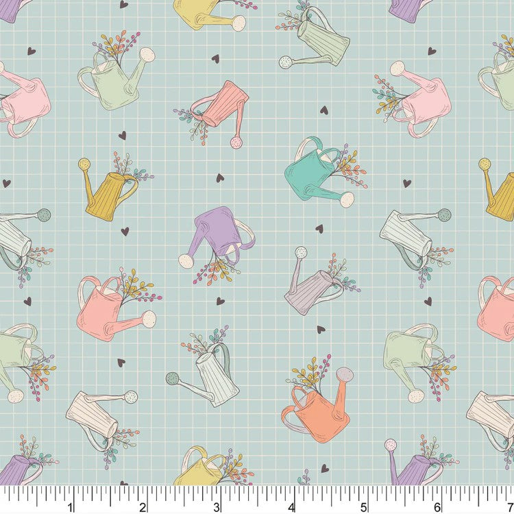 My Garden (Phoebe Fabrics) - Old Cans