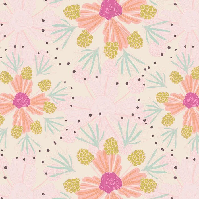 My Garden Mandala Fat Quarter (Phoebe Fabrics)