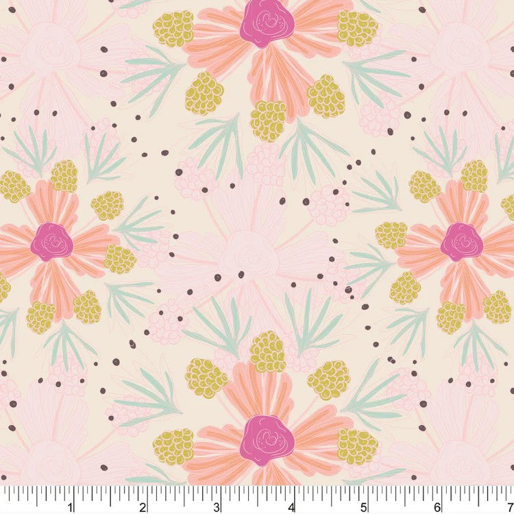 My Garden Mandala Fat Quarter (Phoebe Fabrics)