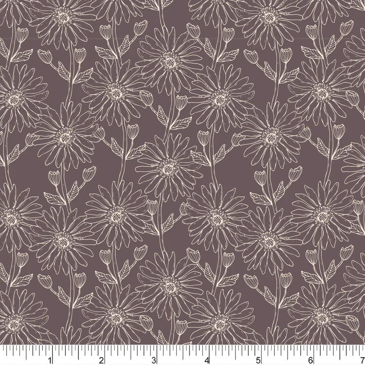 My Garden Sunflowers Fat Quarter (Phoebe Fabrics)