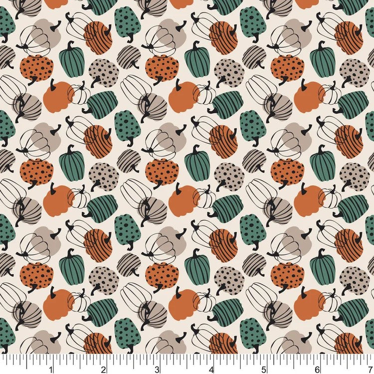 Autumn Jubilee (Phoebe Fabrics) - Pumpkin Field