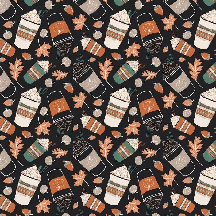 Autumn Jubilee (Phoebe Fabrics) - Pumpkin Spice