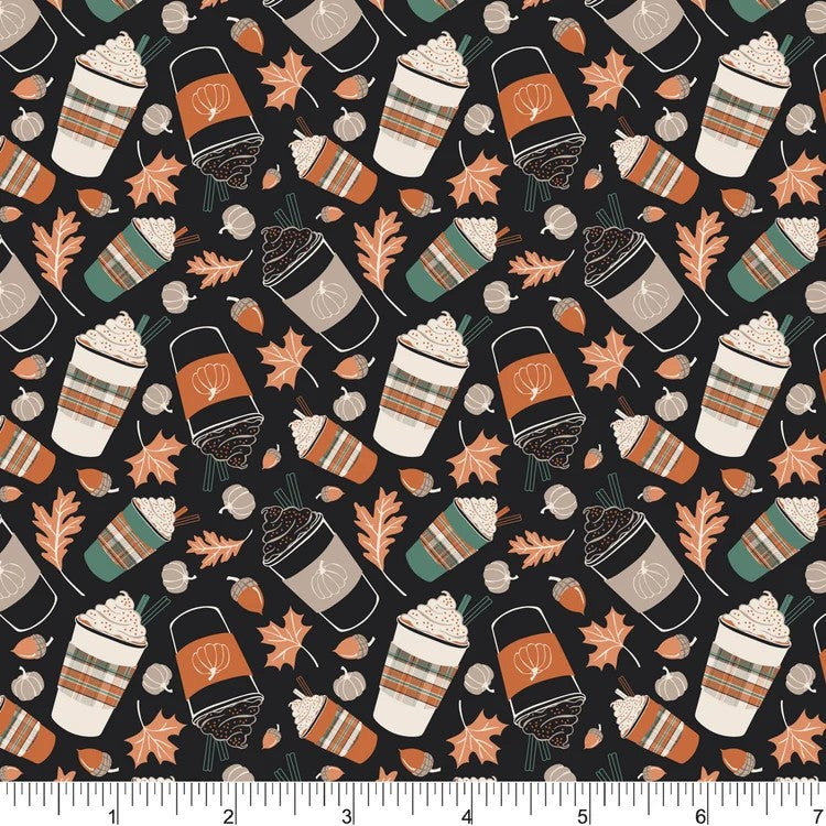 Autumn Jubilee (Phoebe Fabrics) - Pumpkin Spice