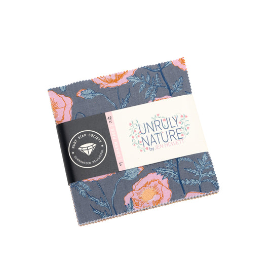 Unruly Nature - Jen Hewett (Ruby Star Society) - Charm Pack