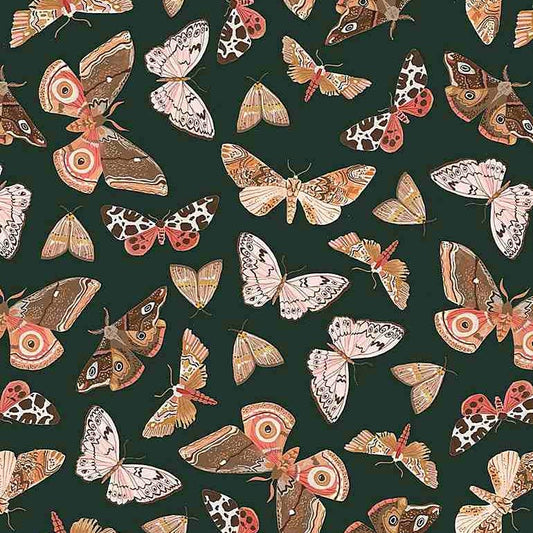 The Fae Moths Mallard Fat Quarter (Dear Stella)