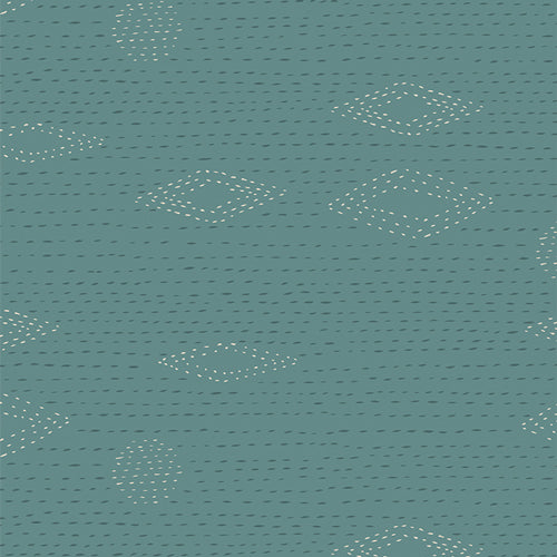 Listen To Your Heart Kantha Fat Quarter (Art Gallery Fabrics)
